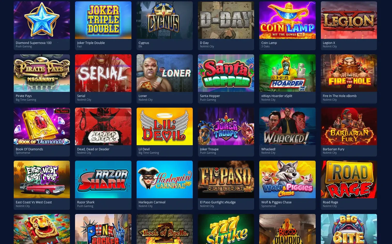 Spirit Casino instant registration and bonus overview for Canadian players