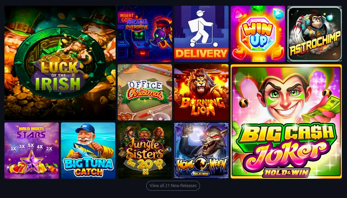 Spirit Casino mobile app interface showing game lobby and bonus section
